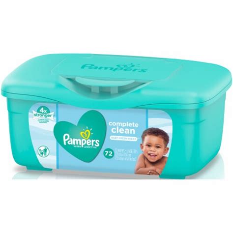 Pampers Complete Clean Baby Fresh Scent Wipes 72 Ct Kroger