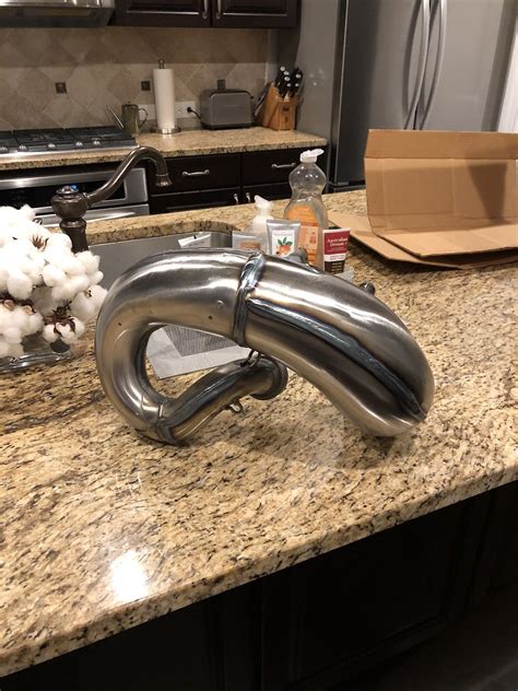 How cleaning your 2 stroke pipe. Cerakote clear coat exhaust pipe 2 stroke - Tech Help/Race ...