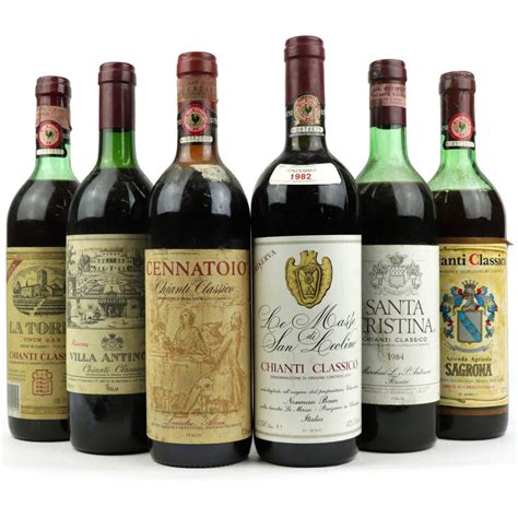 Assorted 1980s Chianti Classico 6x75cl | Wine Auctioneer