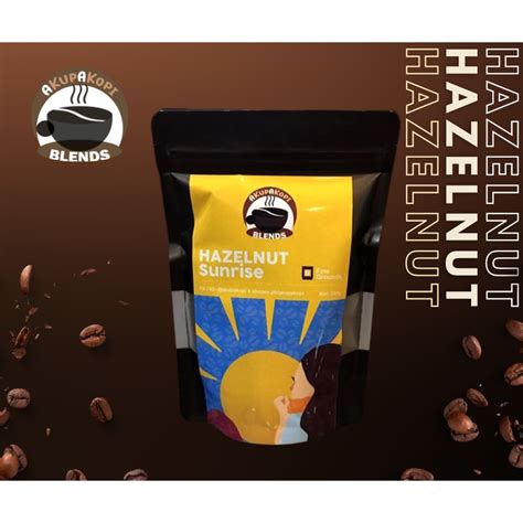 Hazelnut Flavored Coffee Grounds Akupakopi G Shopee Philippines