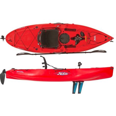 Hobie Mirage Sport Pedal Kayak Red Hibiscus Used For Sale From
