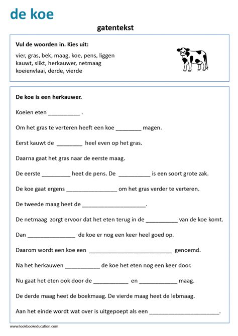 Begrijpend Lezen Werkbladen Groep T M Lookbookeducation Com Nl