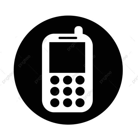 Mobile Phone Icon Ikony Telefonu Ikony Mobilne Telefon Png I Wektor