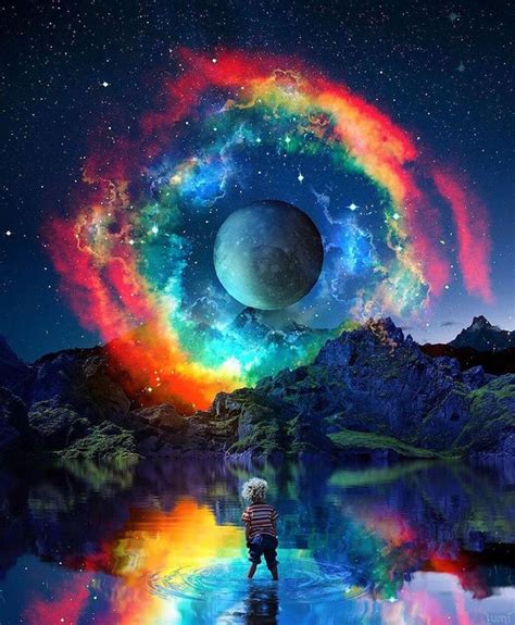 Space Spaceship Astronaut Astronomia Nebula Galaxy Sunset