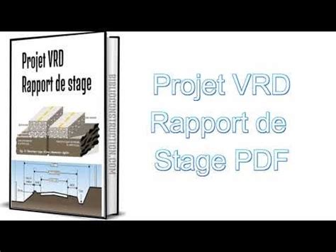 Projet Vrd Rapport De Stage Pdf Hot Sex Picture