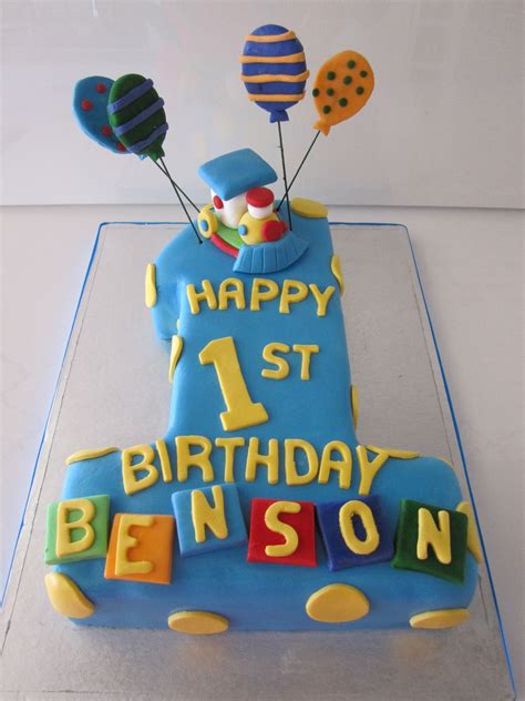 Birthday Cake For Boy 1 Year Idalias Salon