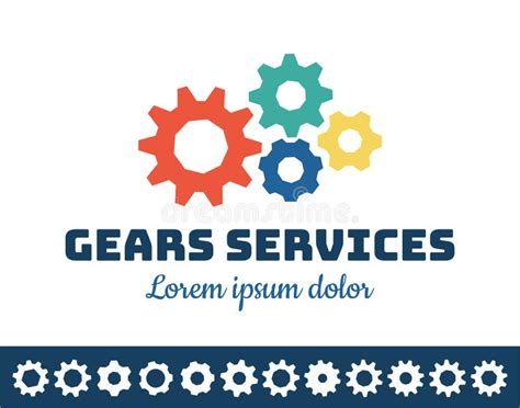 Gears Logo Stock Vector Illustration Of Javascript Computers 99649093