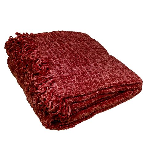 Luxury Chenille Throw Large Warm Thermal Woven Throw Over Sofa Bed