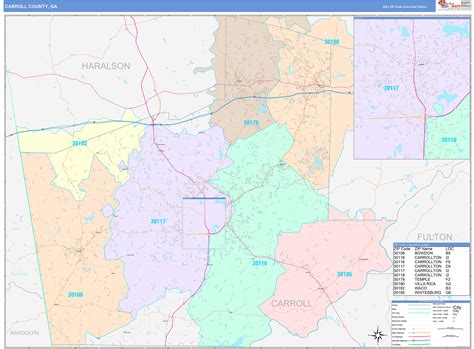 Carroll County Map Printable