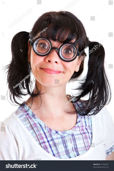 1426 Girl Glasses Ugly Images Stock Photos And Vectors Shutterstock