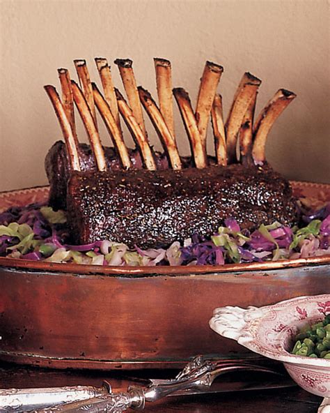 Everyone will want an invitation to your next dinner party! Roasted Rack of Venison with Red Currant and Cranberry Sauce