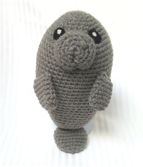 Manatee Crochet Pattern - Etsy