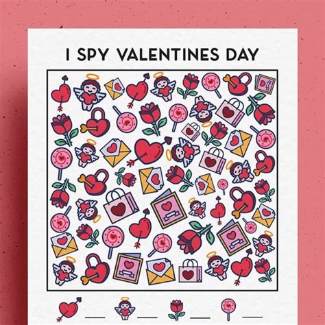 20 I Spy Valentines Printables — Gathering Beauty