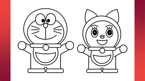 How To Draw Doraemon Step By Step Drawing Youtube