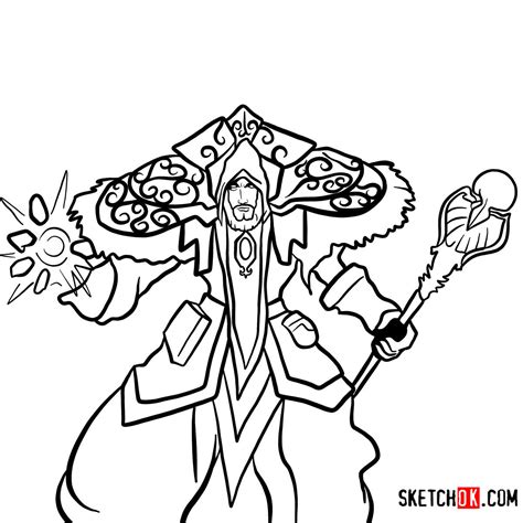 Gurus Alphabet Kids World Of Warcraft Coloring Pages Printable World