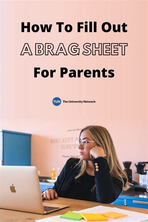 How to set up your efile account. How To Fill Out A Brag Sheet For Parents | The University ...