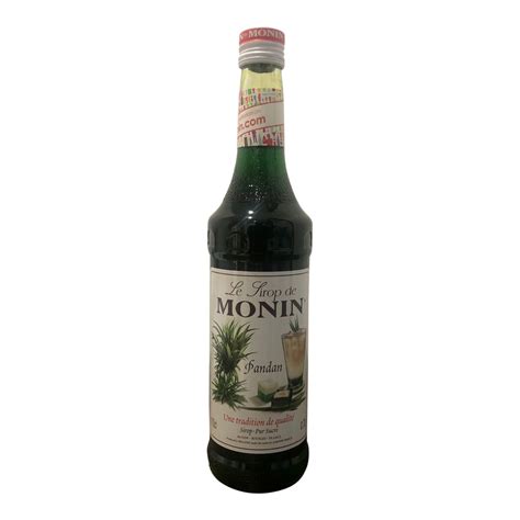 MONIN Premium Syrup Pandan 700ml Shopee Malaysia