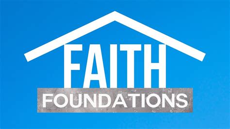 Faith Foundations 3 Faith Speaks Part 1 Youtube