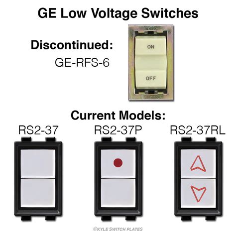 Ge Low Voltage Pilot Light Switch Rs237p White