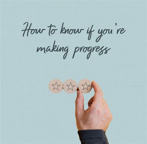 How To Know If Youre Making Progress Revive Center For Wellness