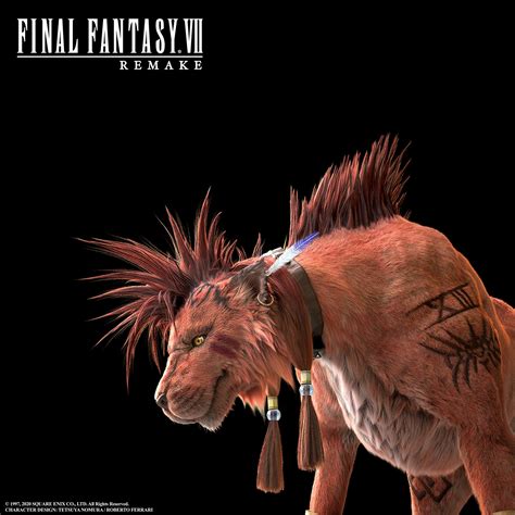 Psblog Feed New Final Fantasy Vii Remake Screenshots Show Red Xiii