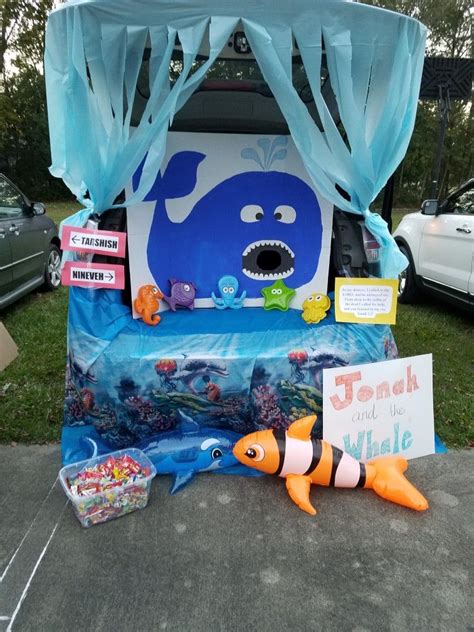 Jonah And The Whale Bean Bag Toss For Trunk Or Treat Jonah And The Whale Trunk Or Treat