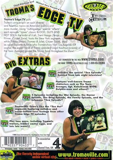 Troma S Edge TV Volume 1 DVD DVD Empire
