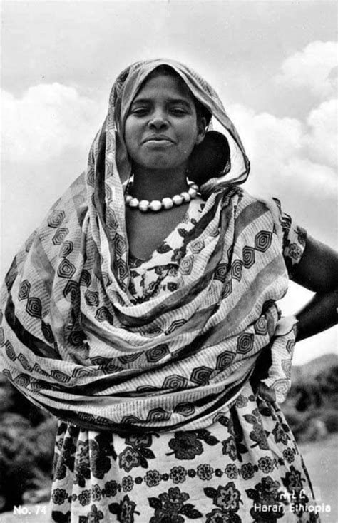 A Beautiful Hararghe Oromo Woman Approximately Back In The 1950s 1960s