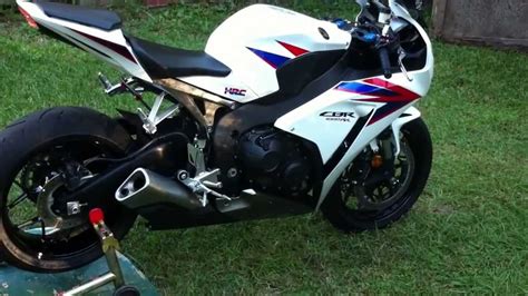 Db windscreen, frame & engine. 2012 Honda CBR1000RR 20th Anniversary HRC Edition - YouTube