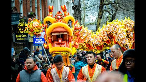 Chinese New Years Celebration In London Youtube