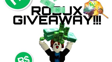 Robux Giveaway Youtube