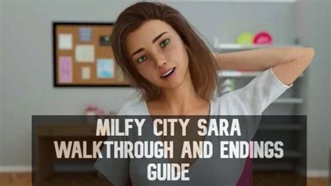 Milfy City Sara Walkthrough And Endings By Alex Gil Medium