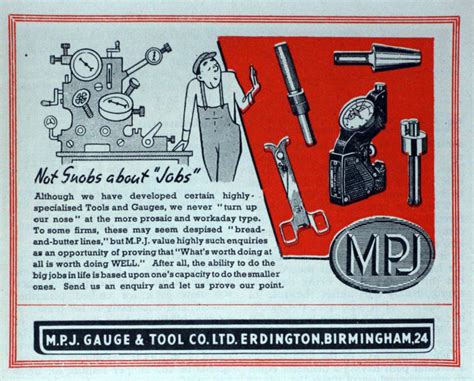 M P J Gauge And Tool Co Graces Guide