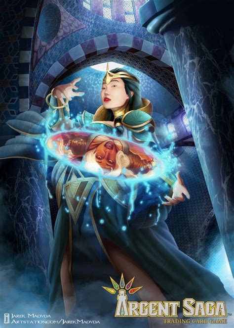 Mei Yus Magic Mirror By Jarekmadyda On Deviantart Digital Art Fantasy
