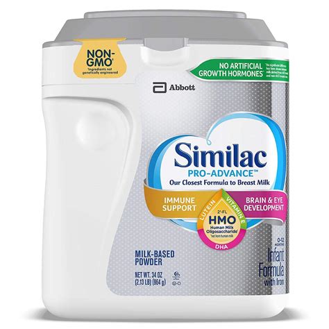 Similac Similac Pro Advance Non Gmo With 2 Fl Hmo Infant Formula With