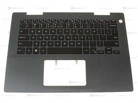 New Dell Oem Inspiron 15 7560 Palmrest Backlit Keyboard Assembly Non