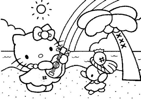Swimming Pool Coloring Pages - Coloring Home