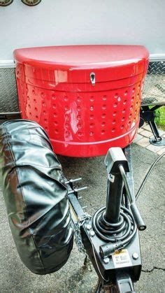 Mounts easily to trailer tongue to hold a spare tire weighing up to 100 lbs. A great Mod, move the spare tire to a tongue mount. Lynne ...