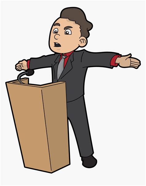 Transparent Speaking Clipart - Public Speaking Speech Animation, HD Png ...