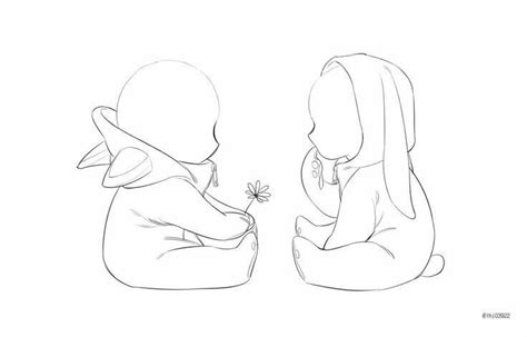 Find & download free graphic resources for anime. Aw that's cute - baby , Chibi , rabbit and cat , poses , perspective ( side way ) #Drawingtips ...