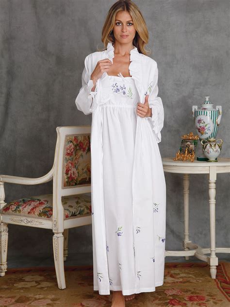 Wisteria Nightwear Luxury Nightgowns Luxury Nightwear Schweitzer Linen Night Gown