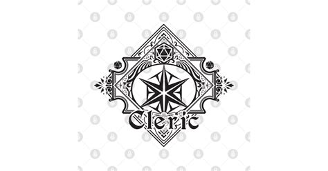 Cleric Dandd Emblem Dnd Class Emblem For Dungeons And Dragons Rpg