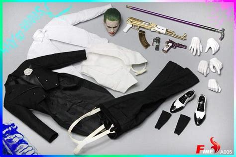 16 Scale Figure Accessories Jared Leto Suicide Squad Joker Suit Clothes For 12 Action Figure