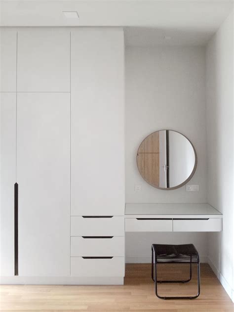 Functional small dressing table designs, ideas and expert tips. Wardrobe with dressing table (With images) | Bedroom ...