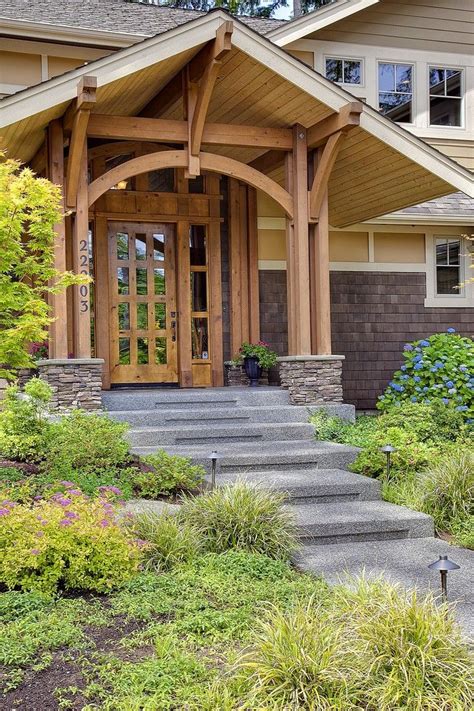 Craftsman Style Porch Posts The American Craftsman Style Home Aka