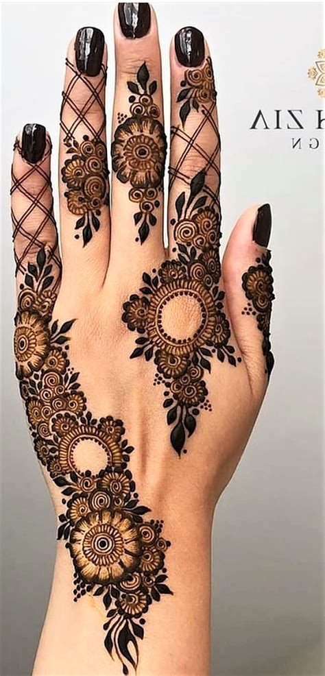 Mehndi Design Please Mehndi Designs Hand Eid Simple Fitr Ul Hands