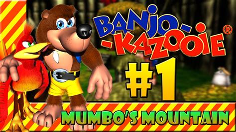 Banjo Kazooie Lets Play 1 Spiral Mountain And Mumbos Mountain Xbox