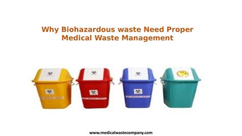 Why Biohazardous Waste Need Proper Medical Waste Management By