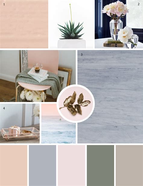 I'm also loving peach nougat, sandstone, and rose tan. Trending Now: Blush | Bedroom colour palette, Rose gold ...