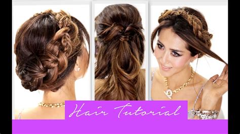 This look is not only suitable for parties but. 3 Amazingly EASY BACK-TO-SCHOOL HAIRSTYLES | Cute Braids ...